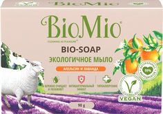 Мыло тулетное BioMio Bio-Soap апельсин, лаванда и мята, 90 г, 3 шт.