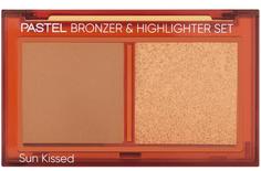 Палетка PASTEL Bronzer & Highlighter Set Sun Kissed, 02 Tan Bronze & Heat Glow