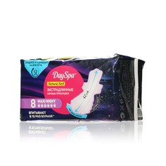 Прокладки Day Spa женские ночные Natural Soft Maxi Night 8шт