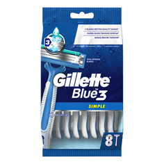 Бритвенный станок Gillette Simple 3 одноразовые 8 шт