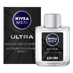 Лосьон Nivea Men Ultra с антибактериальным эффектом после бритья мужской 100 мл