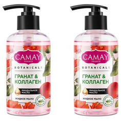 Мыло жидкое Camay Botanicals Цветы граната 2 штуки 280 мл