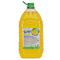 Мыло FOREST CLEAN Жидкое мыло "Лимон" 5 кг