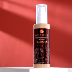 ENOUGH Тональный крем с улиточным муцином Enough Gold Snail Moisture Foundation, SPF30, то