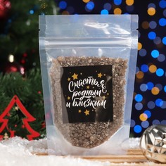 Соль для ванны Шоколад с шиммером, 200 г No Brand