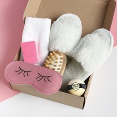 Набор подарочный Этель полотенце 30х60 см и аксессуары, 6 предметов