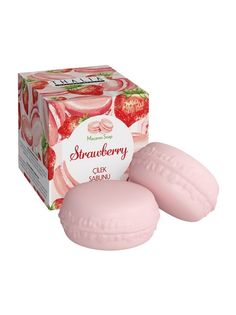 Мыло Thalia Natural Beauty Strawberry Macaron Soap с ароматом клубники