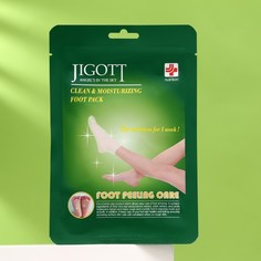 Пилинг-носочки для ног Jigott отшелушивающие Clean and Moisturizing No Brand