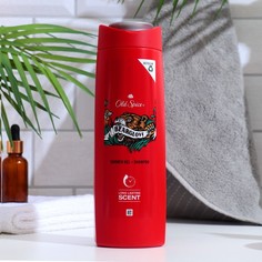 Old Spice Гель для душа и шампунь 2 в 1 Old Spice Дикий аромат Bearglove, 400 мл