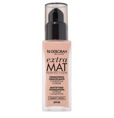 Тональная основа Deborah Milano Extra Mat Perfection Mattifying Foundation 30 мл 2 шт