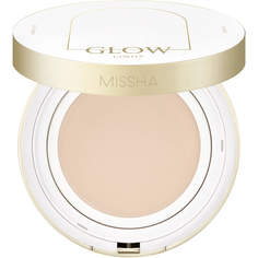 Тональный кушон MISSHA Glow Cushion Light с коллагеном тон 21P Fair, 13 г