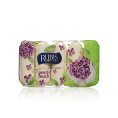 Мыло туалетное Rubis Gentle Touch 5*60г