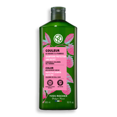 Шампунь Yves Rocher малиновый уксус без сульфатов для окрашенных или тусклых волос, 300мл