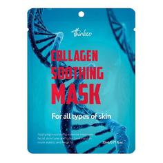 Маска для лица Thinkco Collagen soothing mask подтягивающая 23 мл