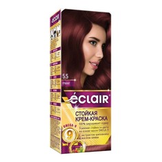 Крем-краска для волос Eclair Omega-9 5.5 Гранат 130 мл Еclair