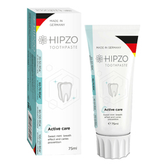 Зубная паста Hipzo Active care сладкая мята для свежести дыхания и защиты от кариеса 75 мл