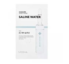 Маска для лица MISSHA с минерализированной водой для чувствительной кожи, 28 мл, 2 шт
