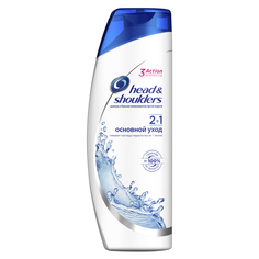 Шампунь Head & Shoulders, 2в1 Основной уход, против перхоти, 400 мл