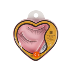 Ресницы накладные с клеем Accessories Bonjour 011 1 пара