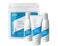 Набор ESTEL CUREX ACTIVE Шампунь + бальзам+гель-массаж