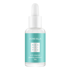 Пилинг для лица Beautific Acne Killa Anti-Blemish Peeling Solution 18%, 30 мл