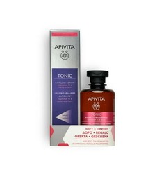 Набор Apivita против выпадения волос для женщин (шампунь 250 мл и лосьон 150 мл )
