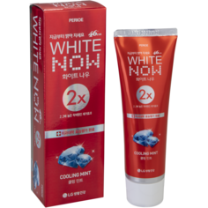 Зубная паста Perioe LG отбеливающая White now cooling mint охлаждающая мята 120 г