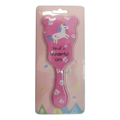 Расческа для волос розовая 1 шт No Brand