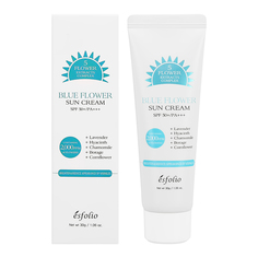 Крем для лица ESFOLIO BLUE FLOWER SUN солнцезащитный SPF50+ увлажняющий 30 г