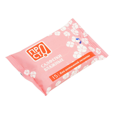 Влажные салфетки Пр!ст для интимной гигиены 15 шт. ПРОСТО