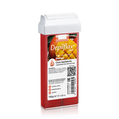 Воск Depilflax Mango Liposoluble Hair Removal Wax Манго Прозрачный, 110г