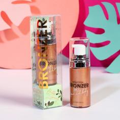 Бронзер-хайлайтер для лица и тела Beauty Fox Hello spring! №1 розовое золото 20 мл