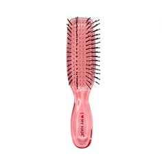 Щетка парикмахерская для волос I love my hair Русалочка 1803, розовая прозрачная S