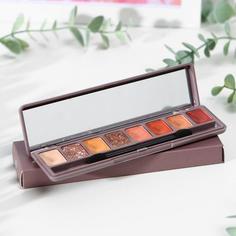 Набор теней для век с жемчужным блеском, 8 цветов Lameila