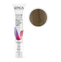10.72 гель-краска для волос, светлый блондин шоколадно-перламутровый / Colordream 100 мл Epica