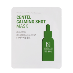 Маска успокаивающая со стволовыми клетками центеллы / Centel Calming Shot Mask 25 мл Ample:N