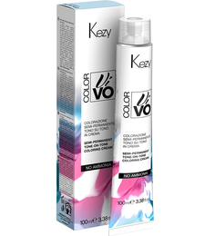 Краска для волос KEZY Color Vivo Полуперманентная безаммиачная крем-краска, 9-17