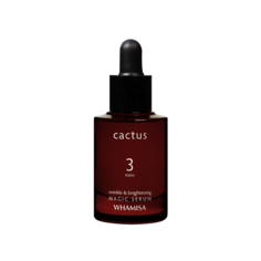 Сыворотка-концентрат Whamisa разглаживающая против морщин Cactus Magic Serum 33 мл