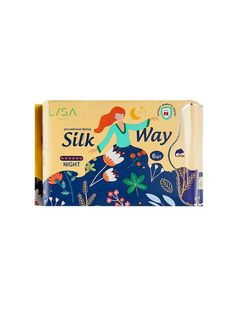 Женские гигиенические прокладки Lisa beauty Silk Way ночные