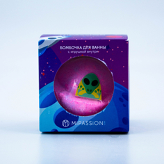 Бомбочка для ванны Mipassioncorp Инопланетяне с игрушкой, 110 г
