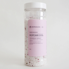 Соль для ванны Mipassioncorp Морская парфюмированная, с бутонами роз, 500 г