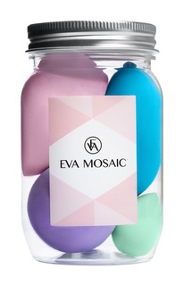 Набор Eva Mosaic спонжей для макияжа №2 4шт