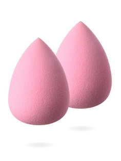Спонж для макияжа REVOLUT для косметических средств "Яйцо", 2 шт., розовый