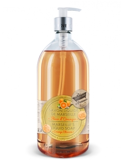 Мыло жидкое Les Petits Bains De Provence Флёрдоранж, 1 л