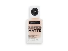 Основа тональная-консилер Relove Revolution Supermatte 2 In 1 Foundation&Concealer F4 24мл
