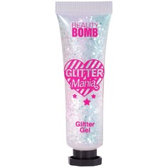 Глиттер гель для лица Beauty Bomb Glitter Mania, тон 01 Sensation