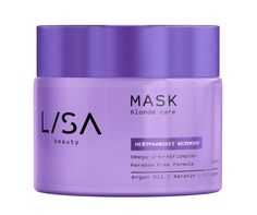 Маска для волос Lisa Blonde Care нейтрализующая желтизну 300 мл