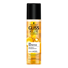 Кондиционер Gliss Kur Oil Nutritive против секущихся кончиков для поврежденных волос 200мл