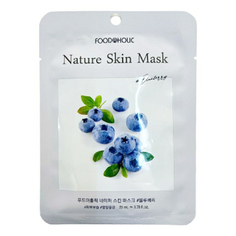 Маска тканевая для лица FoodaHolic Nature Skin питание с экстрактом голубики 23 мл