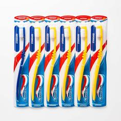 Зубная щетка Aquafresh Standart, средняя жесткость, 6 шт.